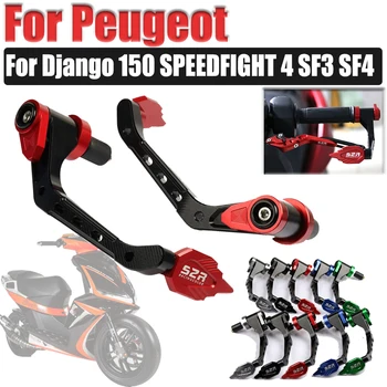 Pro Peugeot Django 150 SPEEDFIGHT 4 3 SF3 SF4 Motocykl Handguard Rukojeti Bar Cap Řídítka Brzdová Páka Spojky Protector Stráže