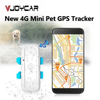 Vjoy Nový 4G Pet GPS Tracker TK911Pro Sledování v reálném Čase Pes Zvíře Finder TKSTAR LTE GSM GPS Lokátor Crawler Geo-plot, Zdarma APP