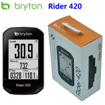 Bryton Rider 420 GPS Cyklistické Počítače Povoleno Kolo Bryton Rider 420t 420e pouzdro Vodotěsný bezdrátový tachometr, Nové 2022
