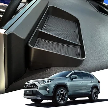 Kompatibilní Pro Toyota RAV4 2023 2022 2021 2020 2019 Příslušenství palubní Desce Úložný Box Organizátor Držák Zásobníku Tkáně Držitel