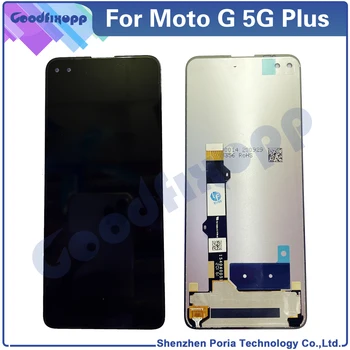 Pro Motorola Moto G 5G Plus LCD Displej S Touch Screen Digitizer Panelu Výměna Sestavy Pro Moto G 5G Plus LCD