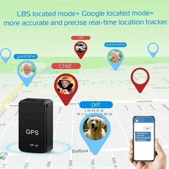 GPS Tracker Auto, Kolo, Sledování Vozidla Pozicionéru Reálném Čase Lokátor Magnet Adsorpce Mini Lokátor pro Děti, domácí Zvířata Anti-ztracené Lokátor