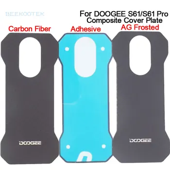 Původní Doogee S61 Pro Kryt Baterie Zadní Kryt Případě Mobil Kompozitní Kryt S Lepicí Příslušenství Pro DOOGEE S61