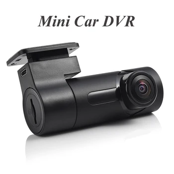 Dash Cam Auto DVR 1080P HD 80 Stupňů Široký Úhel Kamery Video Rekordér Bezdrátové Skryté DVR s Nočním Viděním