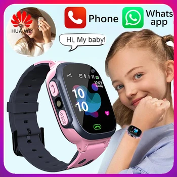 Huawei Děti Hodinky Volat Děti Chytré Hodinky pro Děti SOS Vodotěsné Smartwatch Hodiny, SIM Karty Umístění Tracker Dítě Sledovat