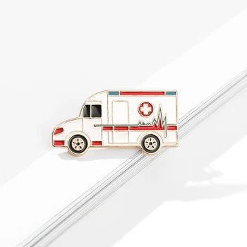 Nemocnice Červeného Kříže Ambulance Špendlíky, Odznaky, Brože Klopě Smalt Pin Lékař, zdravotní Sestra Lékařské Školy Maturitní Dárek šperky