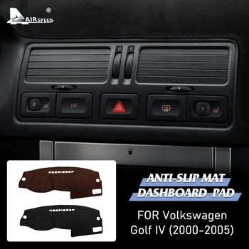 RYCHLOST Flanel pro Volkswagen VW Golf 4 MK4 Příslušenství, Auto, Palubní deska Anti Slip Mat pro Golf IV 1J Anti UV Mat Kryt Dash Mat