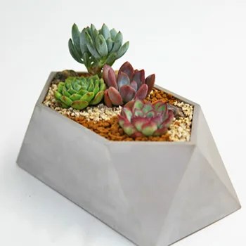 DIY Silikonové Konkrétní formy květináč silikonové Geometrické formy Silikonové, cementu formy, 3D formy Váza