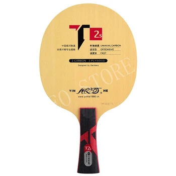 Originální Yinhe Galaxy T-2S T2S Stolní Tenis Blade (T2s,3wood + 2 carbokev) Ping Pong Raketa Základní Raquete De Ping Pong